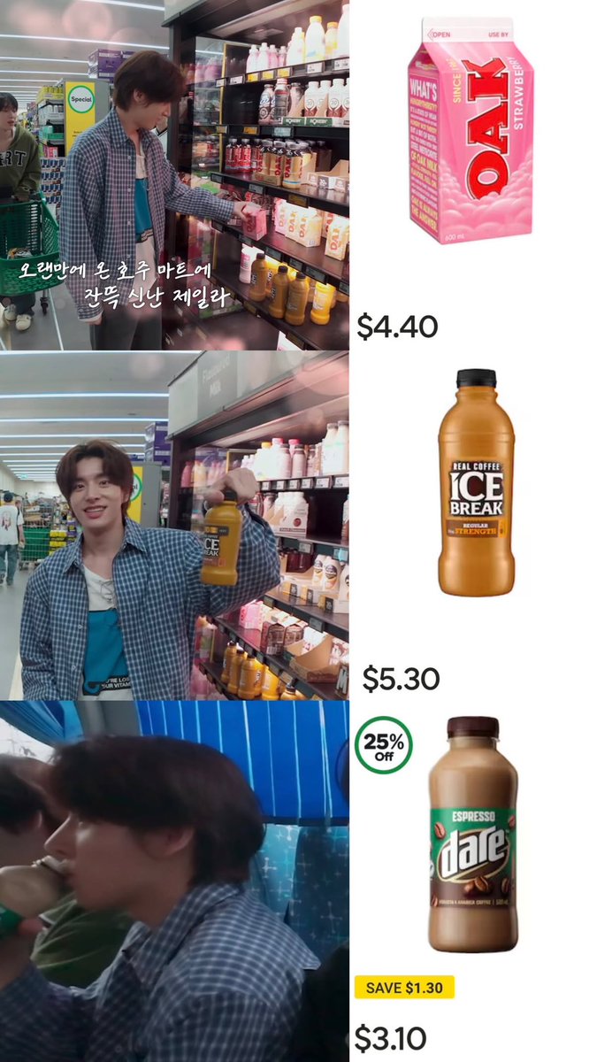 Charlot02655183's tweet photo. this engene made a list of food and drinks Enhypen bought at woolworths in Melbourne!!! 🇦🇺🛒✨

cr: im_kkat
🔗 https://t.co/17UGoenOVT https://t.co/0nMDbYMK2R