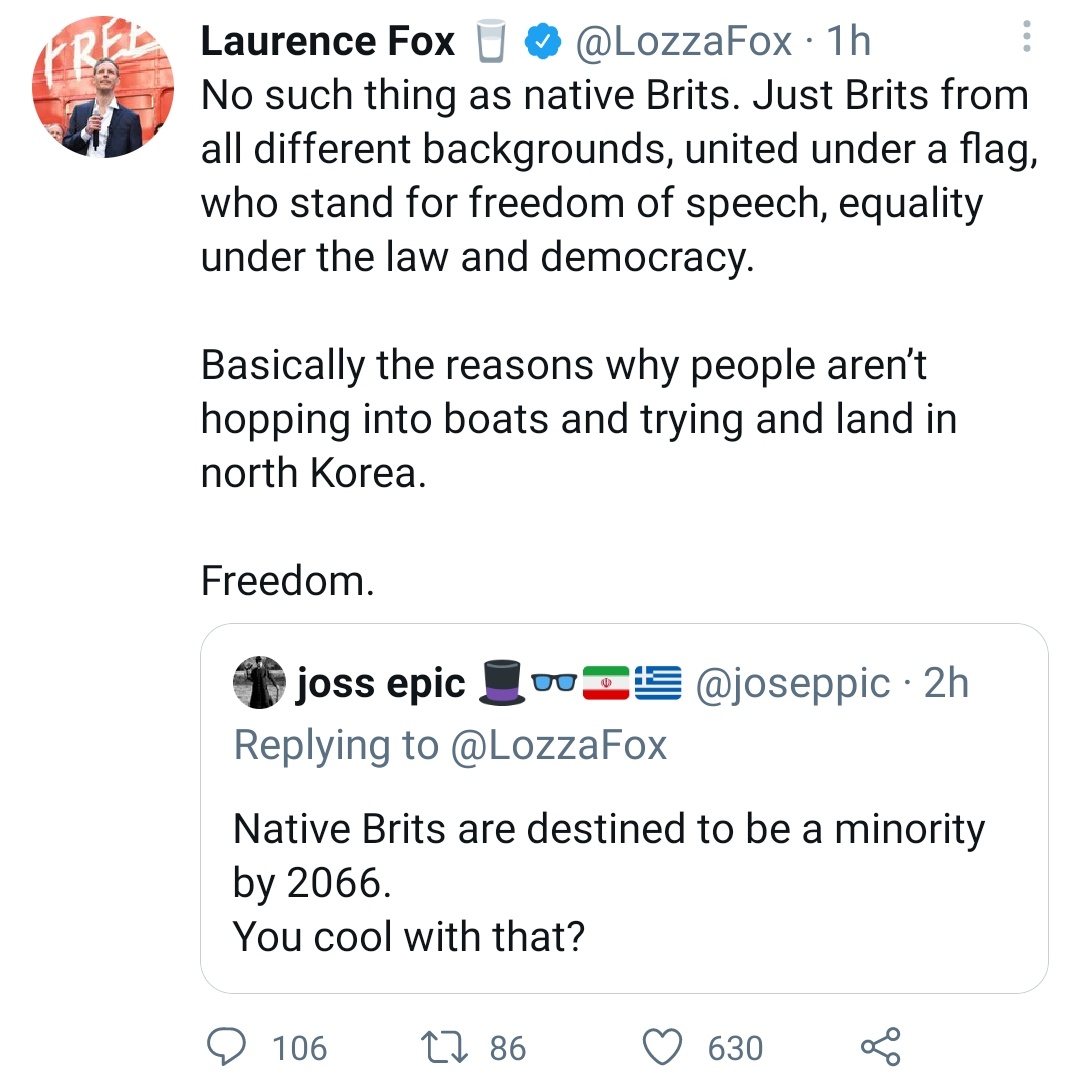 RealJamesL_'s tweet photo. @WelshJoeMarsh He denies our very existence https://t.co/QWarIiSQ1z