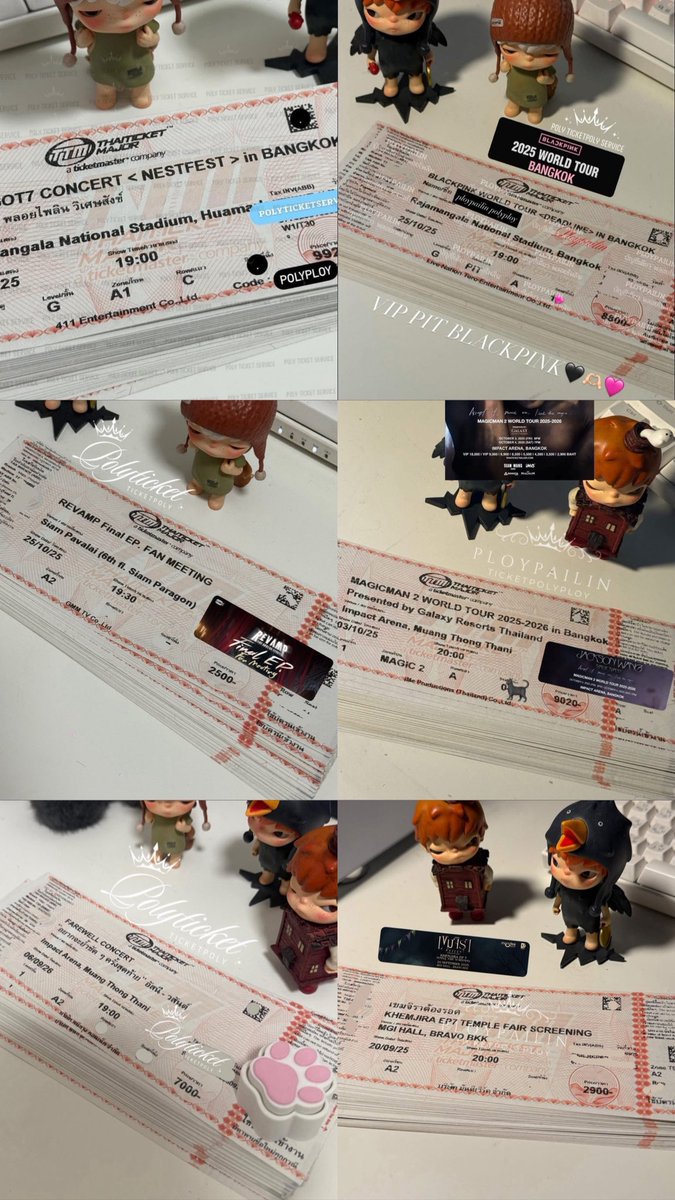 PLOYPLOYTICKETS's tweet photo. 🌷🫧  การเปิดรับกดบัตร  💭₊˚ෆ

💜 รับคิวรอบเมมเพิ่ม 

เมมตัวเอง และเมมร้าน 

✅ เปิดรับคิวกด 17.30 วันนี้นะคะ 

🔥 เนื่องจากได้ทีมมาเพิ่ม 
เปิดรับเพิ่มแค่ไม่กี่คนเท่านั้น 
ทั้งเมมร้านและเมมลูกค้า 

🩶 รายละเอียดค่ากดแจ้งในฟอร์ม 

- มีทีมในการกดบัตรคอนเสิร์ตและประสบการณ์ในการกดบัตรคอนมาแล้วหลายงานลูกค้า

การรับคิวตัดตามจำนวนคนที่ทันทักไม่ตอบภายใน 20.30 น. ตัดสิทธิ์ 

#방탄소년단
#BTS
#BTS_WORLDTOUR
#BTS_WORLDTOUR_BANGKOK
#ARIRANGINBANGKOK
#BTS_WORLDTOUR_ASIA
#LiveNationTero