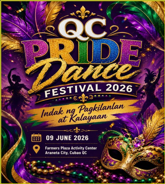 QCMayorJoy's tweet photo. Happy Pride, mga mahal! 💖 

Kita-kits tayo sa iba't ibang mga pasabog ng ating lokal na pamahalaan ngayong Pride Month:
🌈 Pride Run
🌈 Pride Dance Festival
🌈 Graduation Rights
🌈 LGBTQIA+ Business Summit
🌈 Pride Talk
🌈 Rainbow Cinema
🌈 Pride Bazaar
🌈 LoveLab4n https://t.co/QnUdKOa6o7