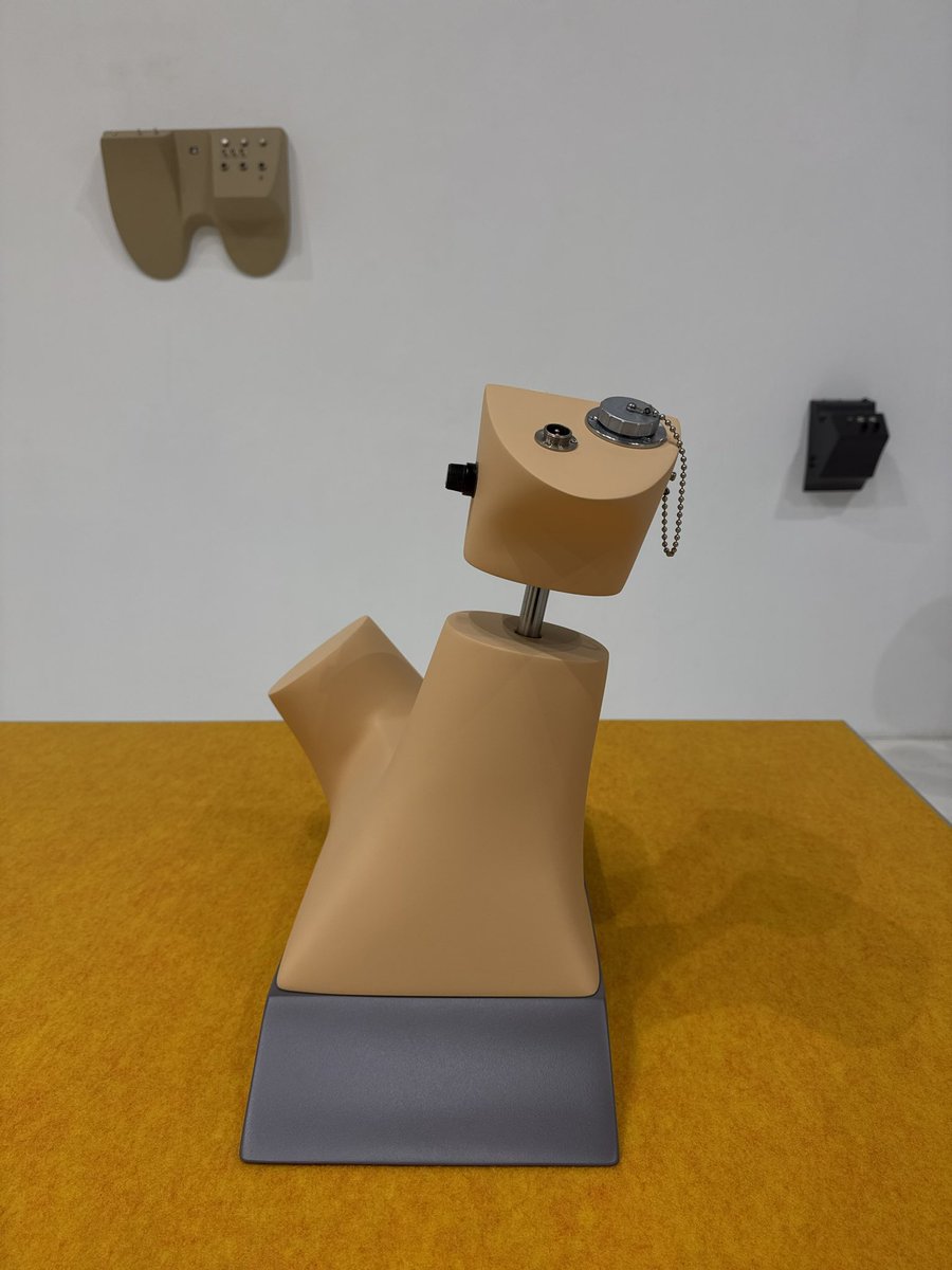 mochiunagi's tweet photo. CALM &amp; PUNK GALLERYで小林椋 「U魚」を見てきた。機械ってのは必ず目的と機能があるものだが、これらの機械にはどちらも存在しそうにない。形態があるのみ。目的を失った機械に残されているのは芸術性だけだ。 https://t.co/NslCqxoIvM