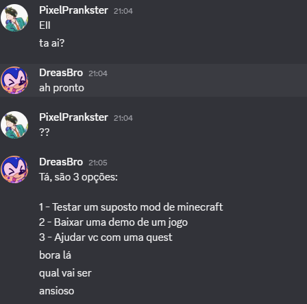 DreasBro's tweet photo. Eu sem paciência com o hacker https://t.co/8CzKESwn98