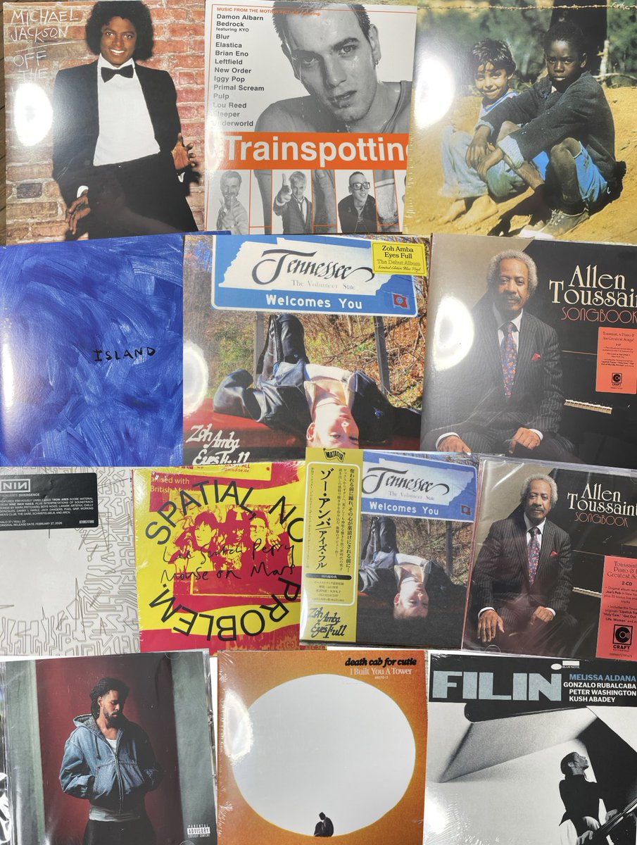 discbeat's tweet photo. 6/5(金)新入荷！

｢ゾー•アンバ｣
NYアヴァンギャルド•シーンsax奏者｡saxをギターに持ち替えMatadorよりデビュー
LP(カラー)•国内盤CD

｢アラン•トゥーサン｣
2009ライヴ(2013発売作)2LP•2CDで再リリース

↓CD
｢デス•キャブ•フォー•キューティー｣新譜

｢J.コール｣
米ラッパー新譜→ https://t.co/35uYma9Wbn