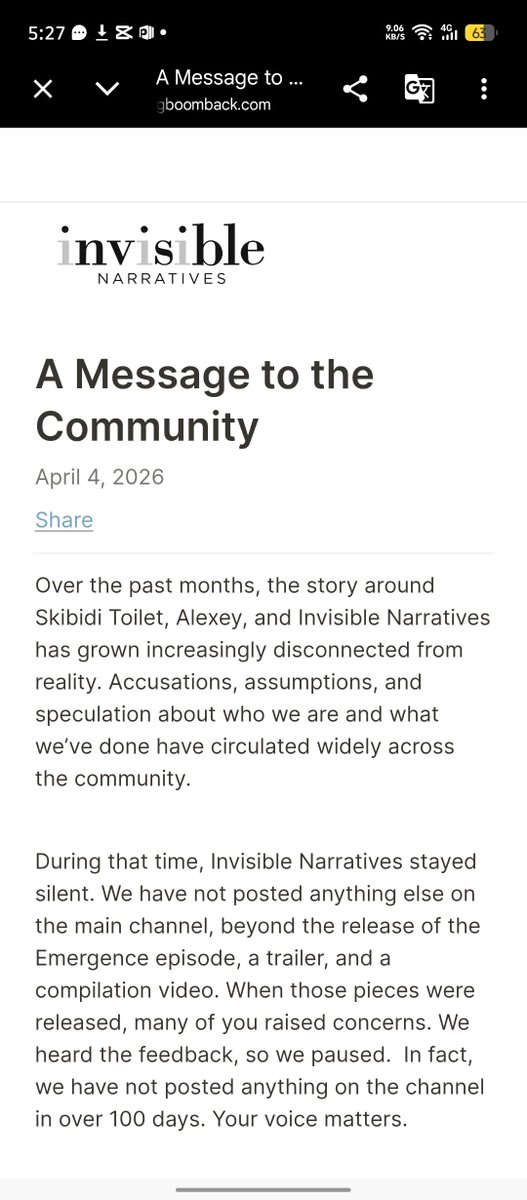 AxelVeillelp's tweet photo. Invincible kicking all youtube channel where the creator of skibidi toilet no longer in the channel anymore🥀🥀 https://t.co/9N5Ofr92aX