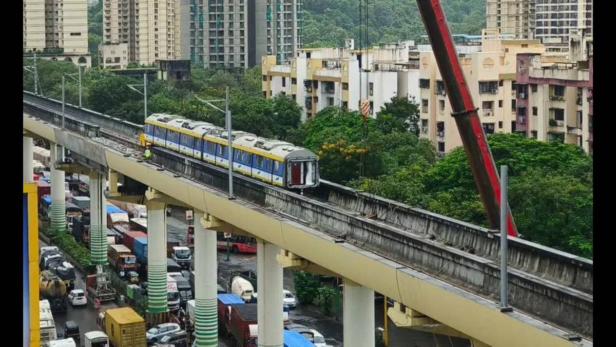 DelayMeter_IN's tweet photo. 🕜 2774 Days | 396 Weeks | 91 Months Since Construction Started

🏗️ Mumbai Metro Line 4
Authority: MMRDA
Status: Aprx. 90% Completed https://t.co/c6SVjr7HcL