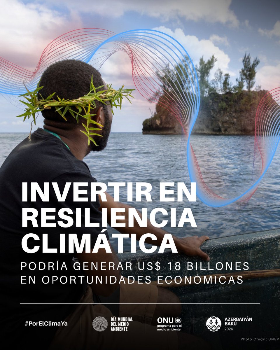 inst_humboldt's tweet photo. El hecho de que la energía solar y eólica superen al carbón en algunos mercados, hasta las oportunidades económicas que se abren gracias a la resiliencia climática, la transición ya no es solo teoría.

#DíaMundialDelMedioAmbiente #PorElClimaYa https://t.co/Fgy9ptk3HJ