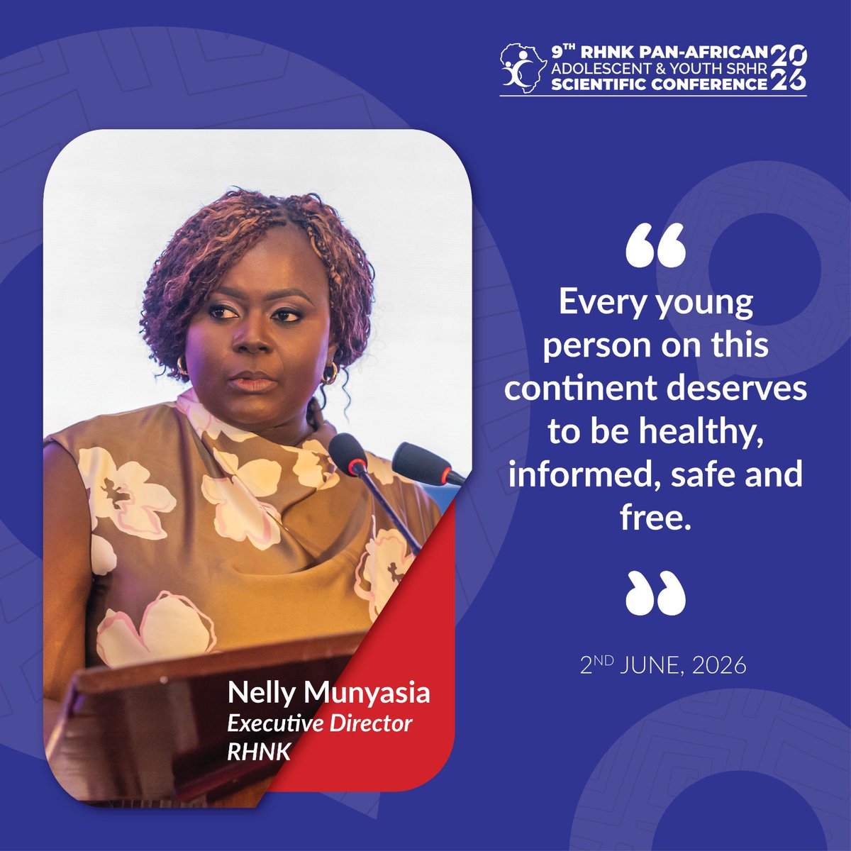 rhnkorg's tweet photo. Throughout the 9th RHNK Pan-African Adolescent & Youth SRHR Scientific Conference 2026, speakers, advocates, youth,researchers and leaders from across Africa shared insights, experiences and calls to action that continue to shape the conversation on adolescent and youth sexual and reproductive health and rights.

Take a moment to reflect on these insights and tell us: which quote resonates most with you, and why?

#RHNKPanAfricanConference2026