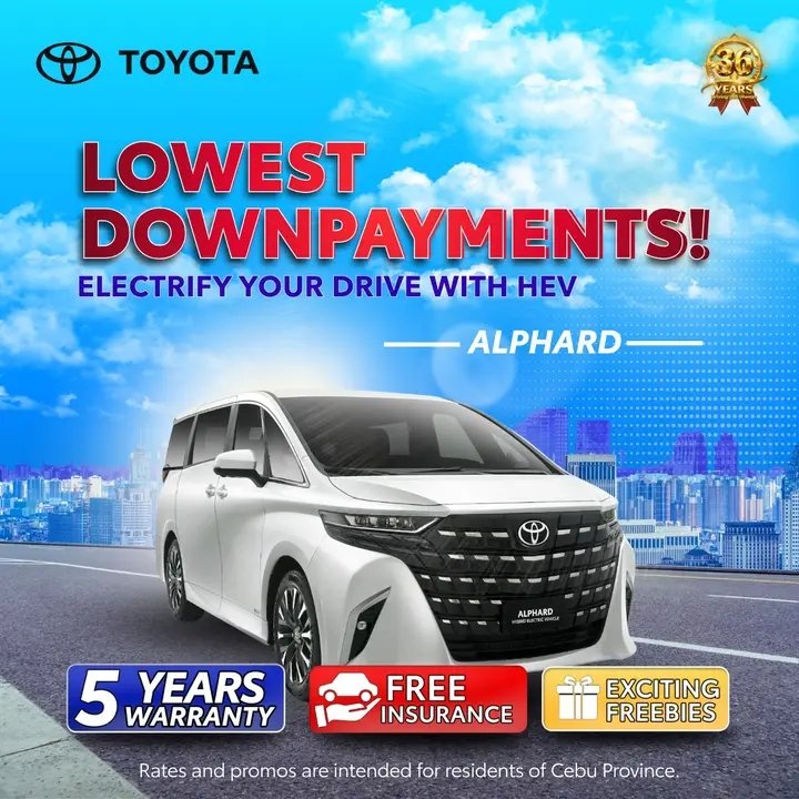 dupontREGISTRY0's tweet photo. Make the smart move this June with Toyota Hybrid Electric Vehicles.
Experience a different kind of drive with technology that gives you both power and efficiency.
#MoveYourWorld #ToyotaHybrid #HybridDrive #FuelEfficient #DriveSmart #EcoFriendlyDrive #ToyotaDeals #FutureReady https://t.co/ioHxCXjonD