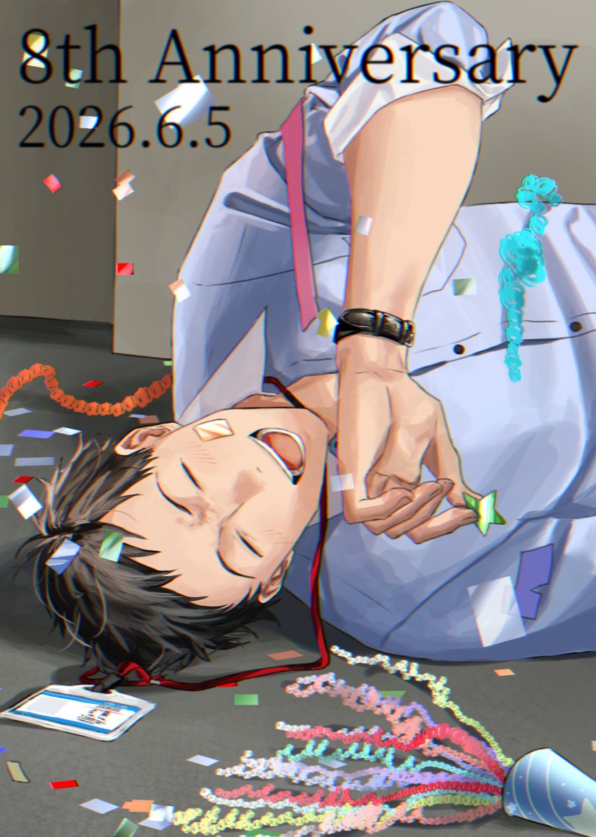 okThatsk_p's tweet photo. #社築納品物 
8周年おめでとうございます〜!!!!!!!! https://t.co/p6pCVdIDpi