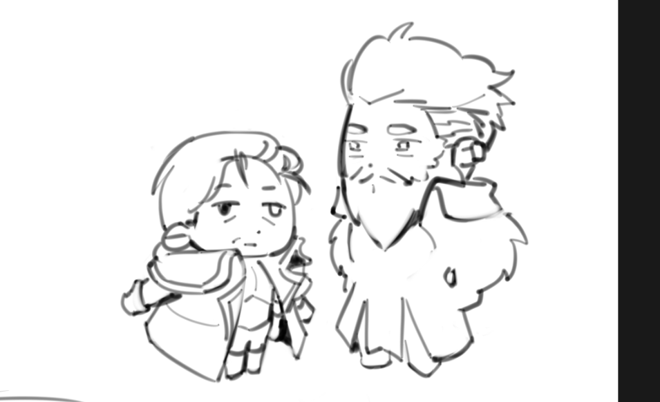 ibunarwa's tweet photo. I just did commission work today. Here's two bulshits though https://t.co/gLZbC9V5um