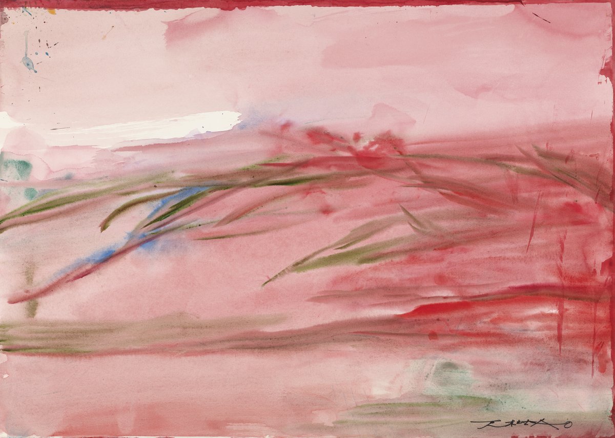bbu's tweet photo. Zao Wou-Ki 
Sans titre - Paris-2008

. https://t.co/j5mOPj2yZt