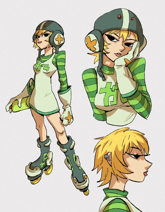 Repost some of my Jet Set Radio Arts! #jetsetradio #jsr