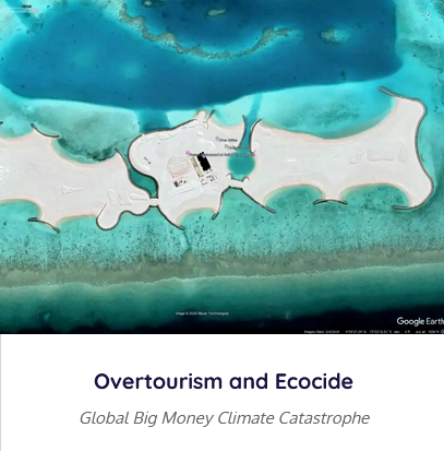 SaveMaldivesMV's tweet photo. World Environment Day
#WED2026

While @MoEnvmv minister flies around meeting the global bureaucracy, he represents national failure for climate action.
@UNEP @andersen_inger 

Overtourism and Ecocide in #Maldives :
Global Big Money Climate Catastrophe

👉🏾https://t.co/CUAle3nRPH https://t.co/gBUCuOJGgg