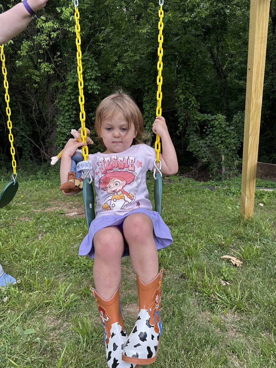 kitxvoss's tweet photo. My 2 year old niece is utterly obsessed with Toy Story and Jessie lately so I cannot wait for her to hear Taylor 🥹🥹 https://t.co/e8bGhBJpgQ