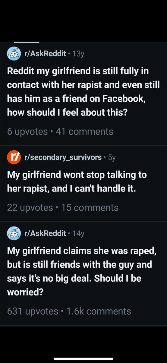 basedofthewest's tweet photo. @colonoscopy6667 @PlisskenPatriot Begs the question of if they were even raped. https://t.co/GfGZvtUAe5