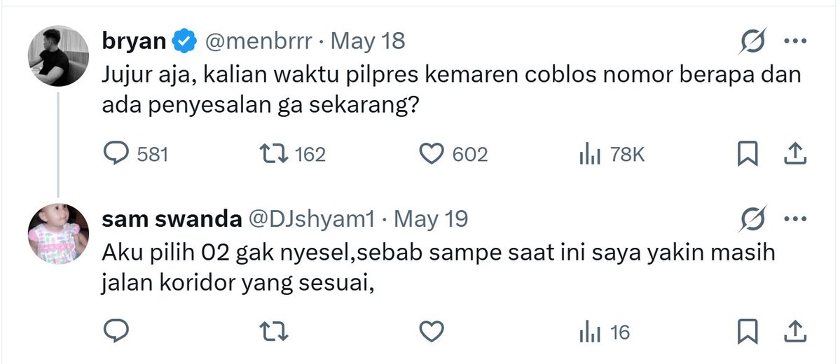 Dry_Sheriff's tweet photo. @ArifinJafar3 @DJshyam1 @dimarsasongko98 bang, udah bang. Dia masih yakin pemerintahan masih jalan di koridor yang sesuai, padahal pejabat2 yang diangkat itu ga ada meritokrasinya, yang ada ya karena unsur kedekatan, jadinya ugal2an gini https://t.co/dY8cmDEu6d