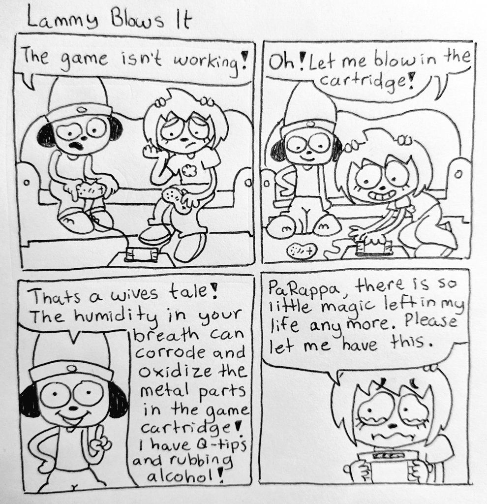 ducknuk_comic's tweet photo. Lammy Blows It 
(repost) https://t.co/QntDM5coGx