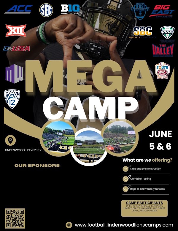 Gavin_Herbers's tweet photo. I’ll be at the @LindenwoodFB Mega Camp tomorrow as a DE for session 1, and a TE for session 3. Looking forward to putting more work in!💪 
#RecruitTLand https://t.co/uZmeiVIvSQ