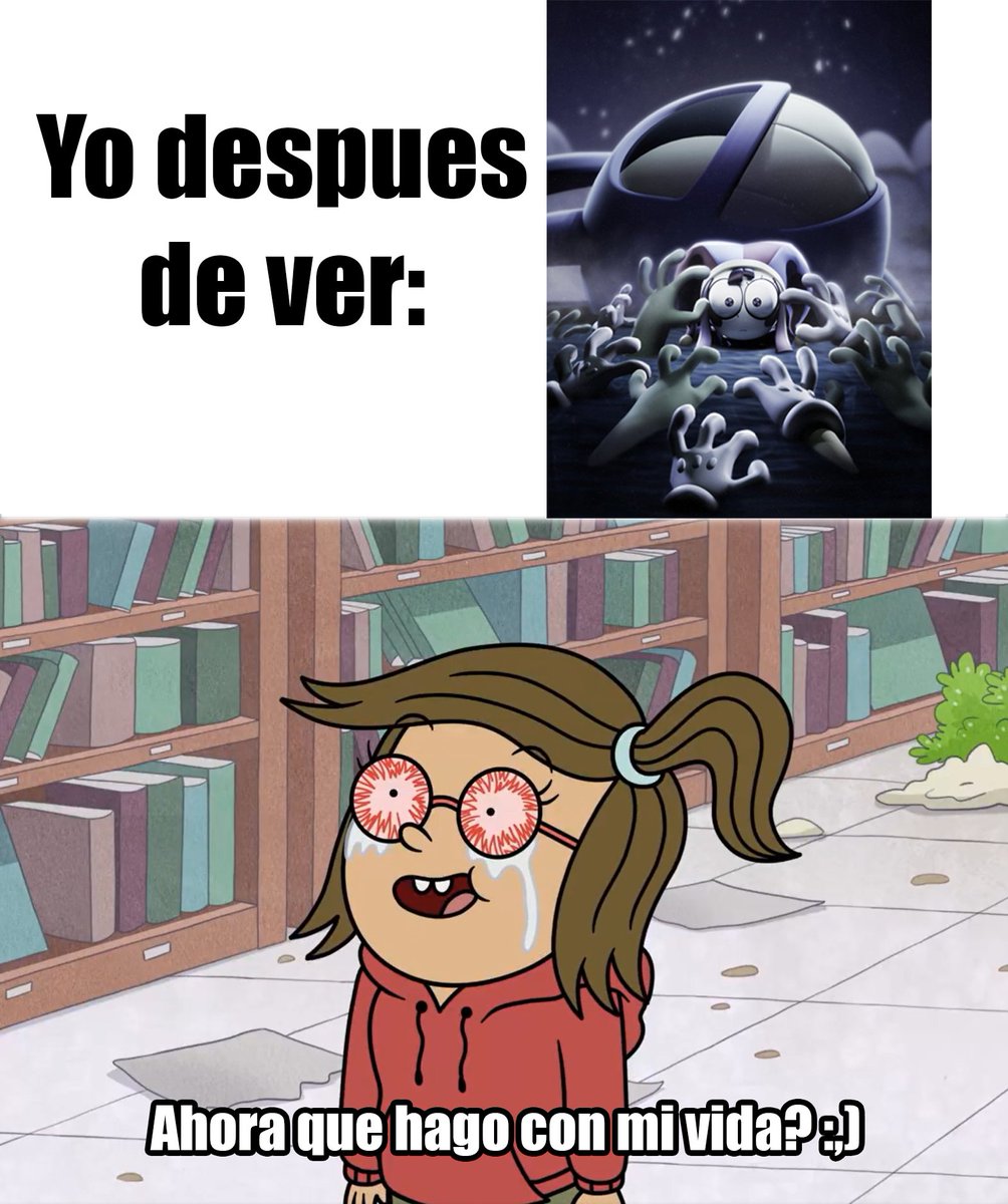uca979's tweet photo. Luego de ver el final este meme me representa, fue cine y verlo hasta el final te da una sensación de vacío porque todo termino. Ahora solo toca ver las siguientes series que enganchen con tal ánimo y PASIÓN 
#TADC #TheAmazingDigitalCircus #theamazingdigitalcircus https://t.co/SO8sZ9wygb
