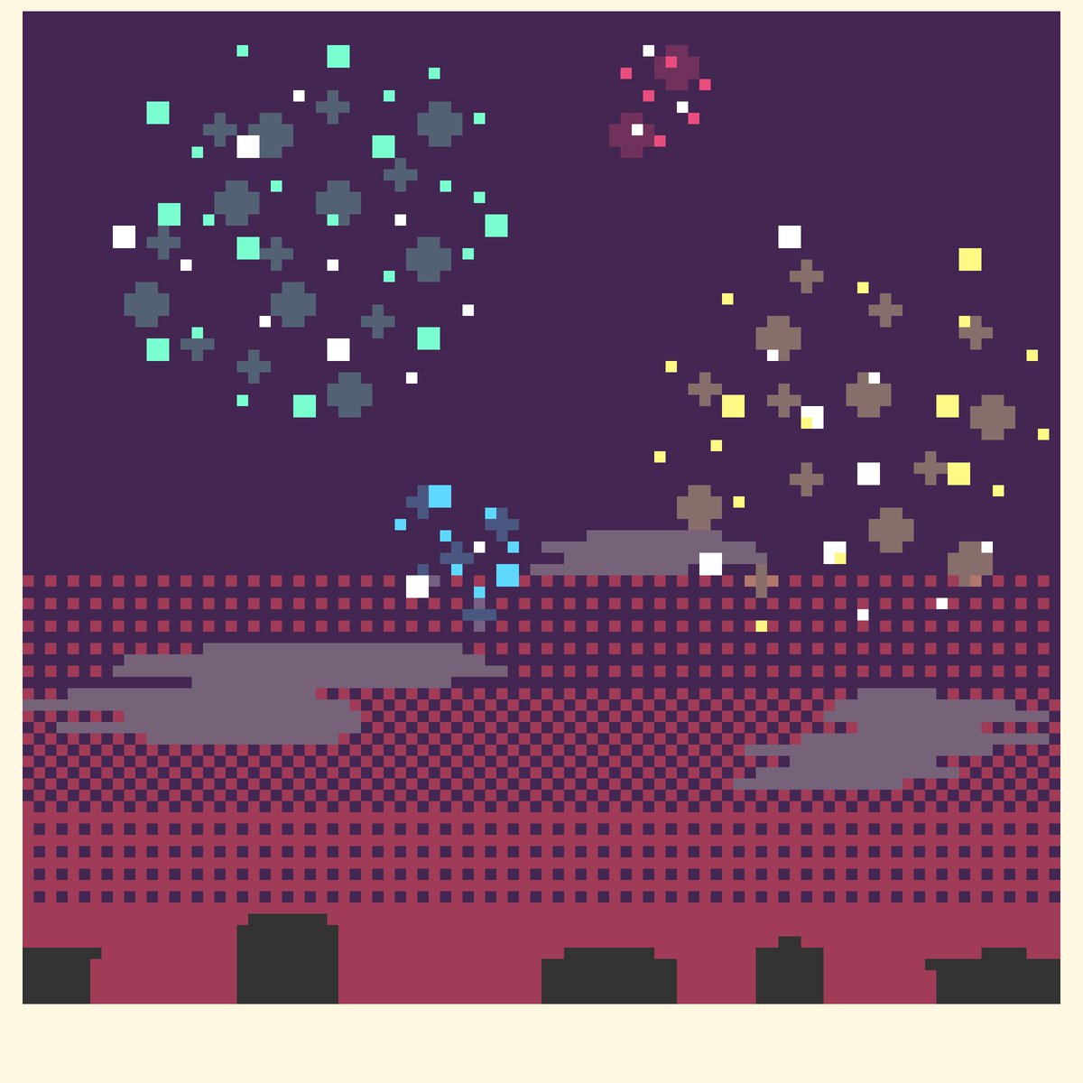 dotto3548's tweet photo. 「初夏」

 #ドット絵 https://t.co/AhP6KX83w0