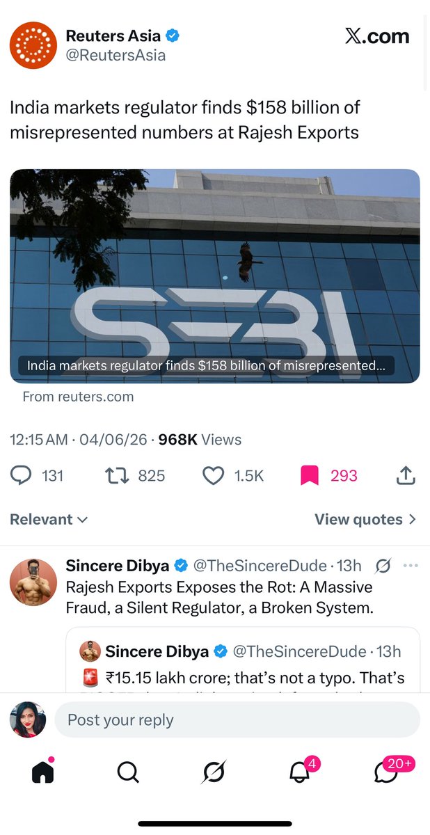 RituRathaur's tweet photo. OMG 😱😱😱

Is this the same Rajesh Mehta of Rajesh exports next to Mona ji?? 

One who has done fraud of 15 lakh crore as reported by SEBI ???

Not #shocking if true 😂 https://t.co/YANu4uiIT1
