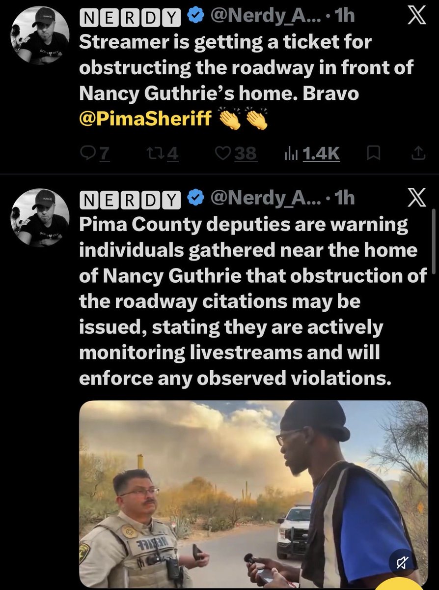 BSunflower77's tweet photo. But you're ok with driving around Tucson AZ. Acting like you're some real important person that's gonna help search and find Nancy?! I believe you was parked in that neighborhood also at one point. Idc, if it was down the road or in front of Nancy's home. 

You're selling Merch and trying to get money rolling in also same as anyone else on here... So what is the real issue? Your feelings hurt? You can't fit in anywhere because nobody likes your attitude? They know the real you??? Your not fooling folks out here. Your Sober now ok good, your still not a good a person Imo. 🤷🏻‍♀️