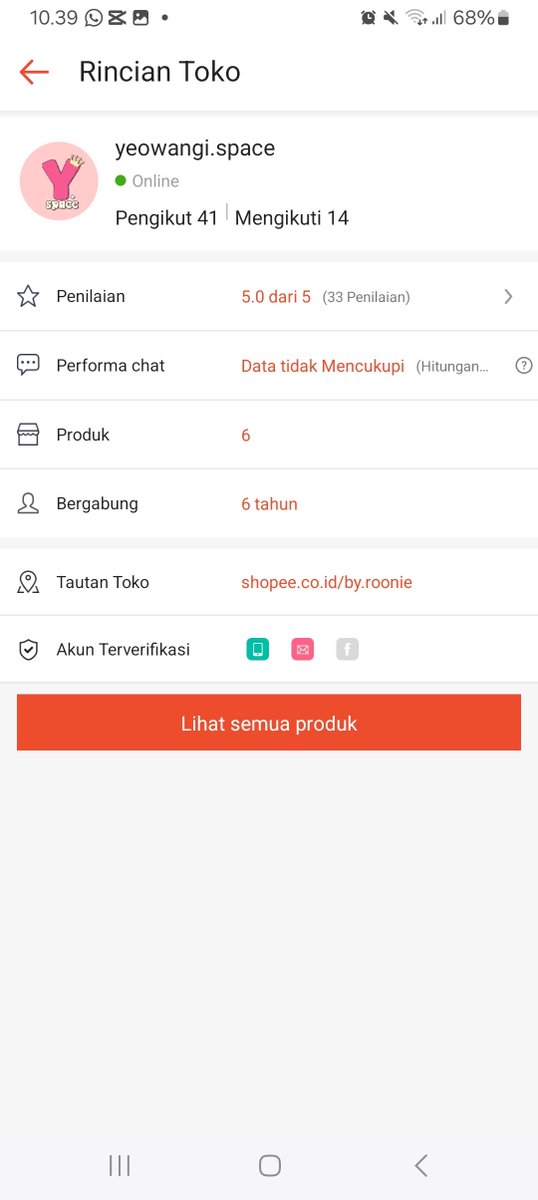 aexchaa198119's tweet photo. Ada yg pernah jual/beli akun shopee seller? Kalo akun ini berapa pasaran nya ya #zonauangㅤ https://t.co/KcSlXbnOpe