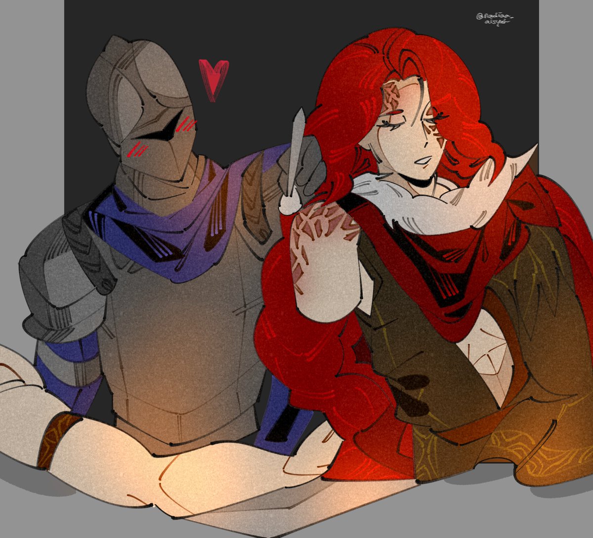 nadiaa_aisyah's tweet photo. tarnished cleaning malenia's wound comm for shineinouzen https://t.co/kuwWk4BGuI
