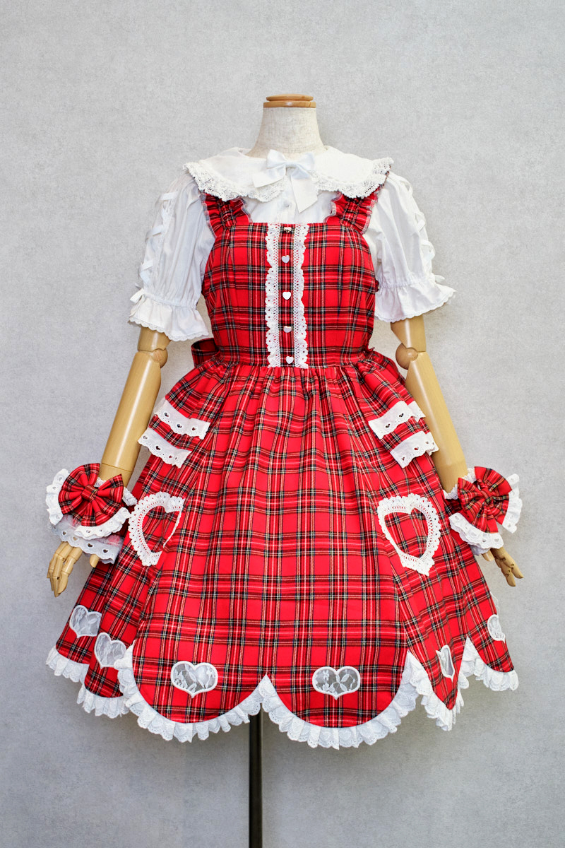 私は可愛いジャンパースカート&ヘッドドレス　moon lolita 新着商品のお知らせ🌙 moon lolitaさんの私は可愛いジャンパースカート