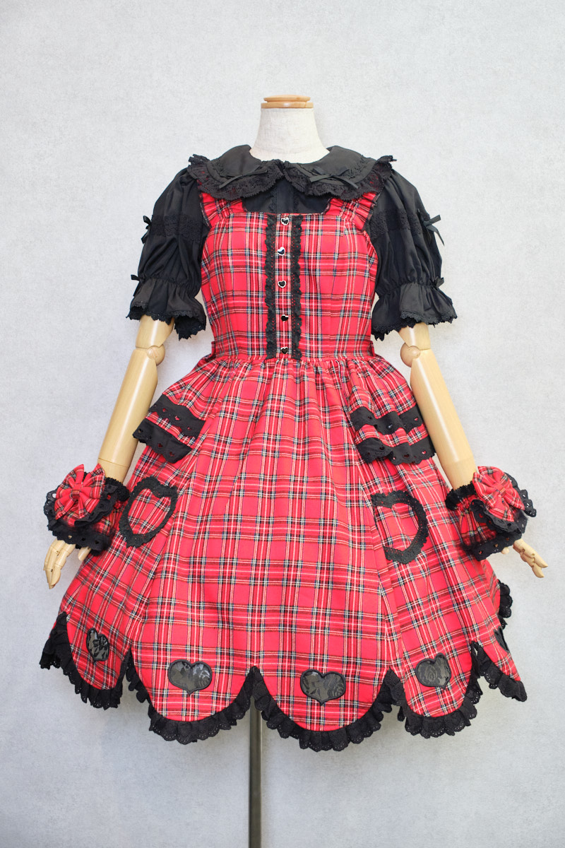 私は可愛いジャンパースカート&ヘッドドレス　moon lolita 新着商品のお知らせ🌙 moon lolitaさんの私は可愛いジャンパースカート