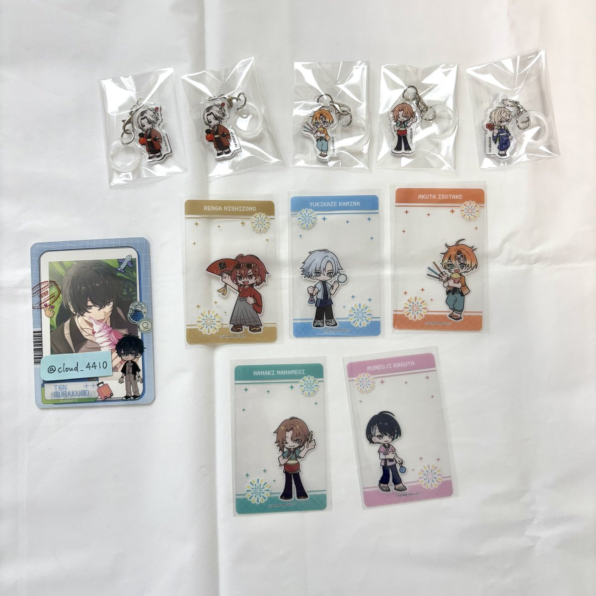 cloud_4410's tweet photo. ꒰ 交換 ꒱ エイトリ 日本百貨店 祭の市
目印チャーム クリアカード 朝班 昼班

譲: 練牙 雪風 礼光 あく太 七基 宗氏 潮
求: 同種 添

郵送のみ📮1:1~◎纏めての方優先
最低各1かなり求めております🙇🏻‍♀️
検索からも気軽にお声掛けください🍀 https://t.co/WoksMmOVyN