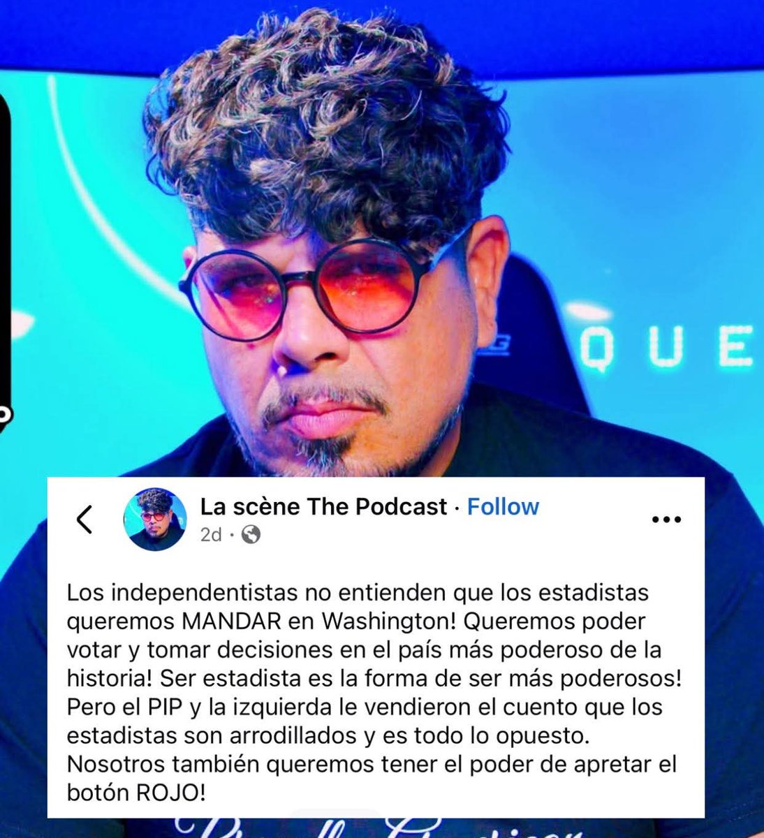 Boschetti_1's tweet photo. @HebreoLND A Loubriel si lo dejan da el culo por la estadidad 🤡. El boton q te van a dar pa apretar es el del culo https://t.co/eYxYyU1mIP
