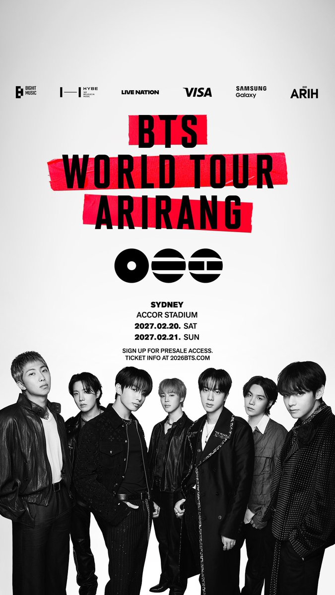 bytchty's tweet photo. Ahhh! I actually got tickets to Sydney!! #BTS_ARİRANG https://t.co/nIVmA1ww2i