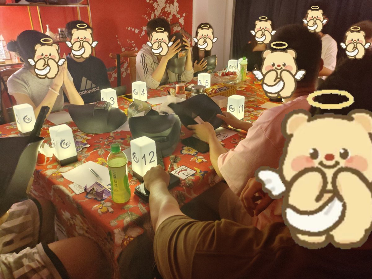 0510_taiga's tweet photo. Just finished a mind-blowing murder mystery script! The plot twists hit like a truck and my group stayed hyped till 2 a.m. Total 10/10 for a weekend game night https://t.co/rUlwfI0V6E