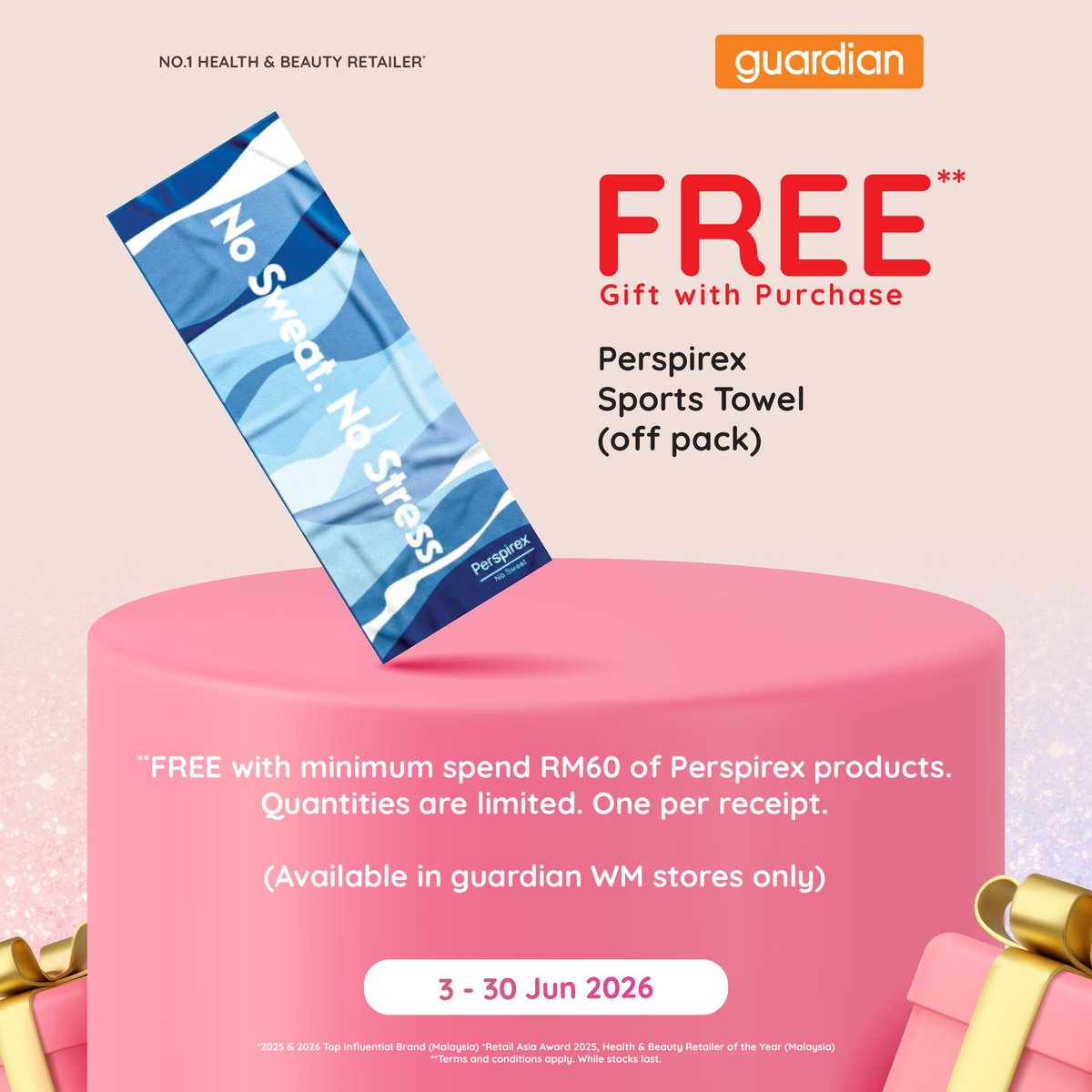 GuardianMYS's tweet photo. 🎁 𝗘𝘅𝗰𝗶𝘁𝗶𝗻𝗴 𝗙𝗥𝗘𝗘 𝗚𝗶𝗳𝘁𝘀 𝗔𝘄𝗮𝗶𝘁 | 𝟯 - 𝟯𝟬 𝗝𝘂𝗻𝗲 𝟮𝟬𝟮𝟲 ✨ Shop selected participating brands and enjoy FREE gifts with purchase. Limited stocks only—grab yours now! 🛍️https://t.co/jd4FE7nMNQ https://t.co/rWuHcgnndr