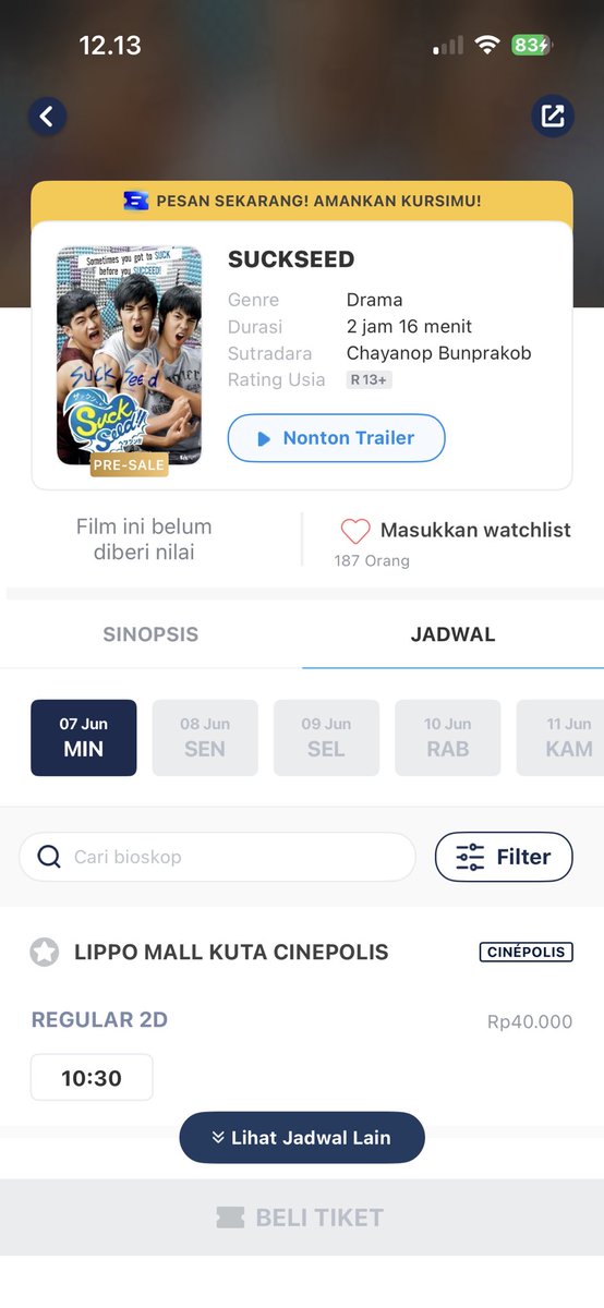 TouchSomeGrace's tweet photo. kenapa tiba-tiba suckseed ada di bioskop lagi? https://t.co/bGOcYHYCgU