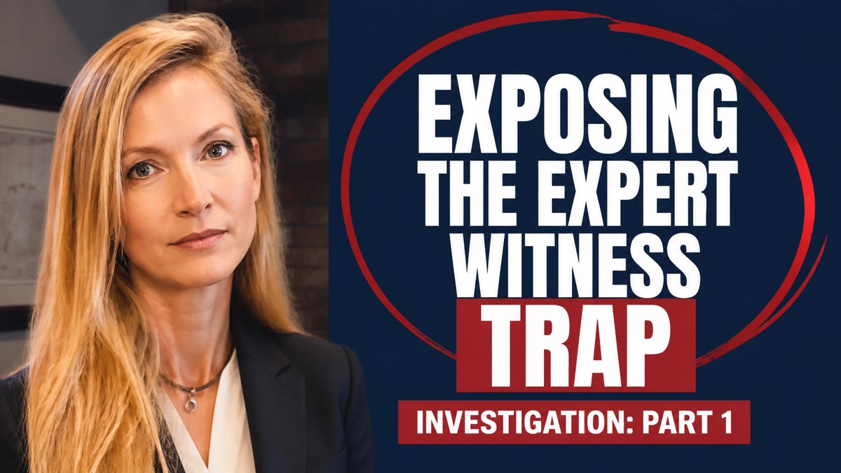StopLegalBully's tweet photo. Investigation: The Expert Witness Industrial Complex. 'Hired guns' facilitate legal bullying w/ biased testimony to drain victim resources. It’s time for transparency. Anne Ashby victims can sign up here:

https://t.co/bunNDUTnUf https://t.co/bCavscxFf8