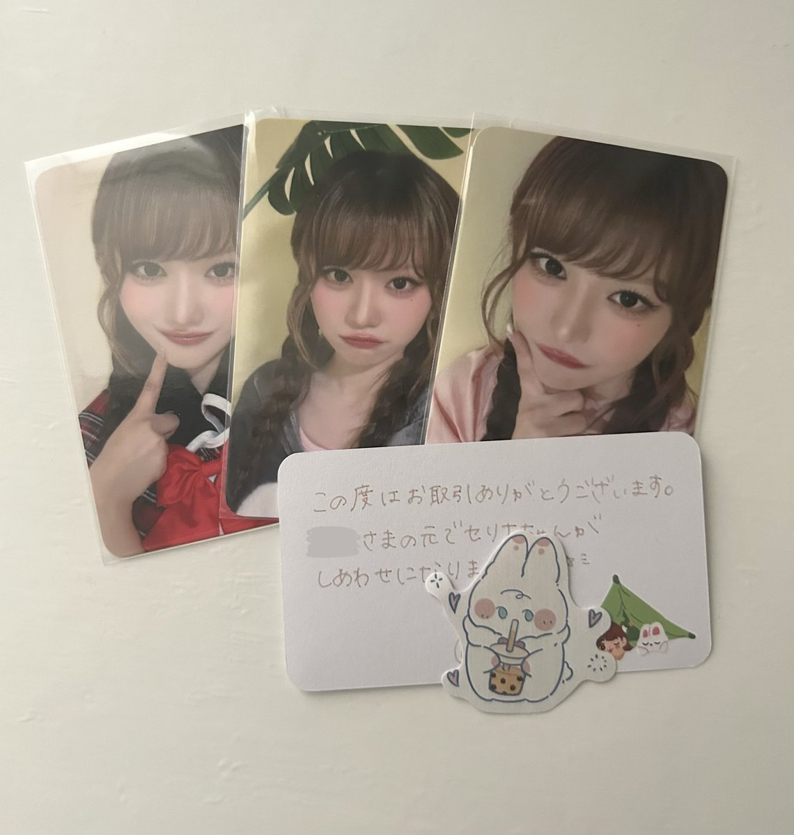 srn_o53's tweet photo. お取引ありがとうございました꒰^_  ̫ _^꒱♡ #hrkとりひき https://t.co/ANu8DDdLR6
