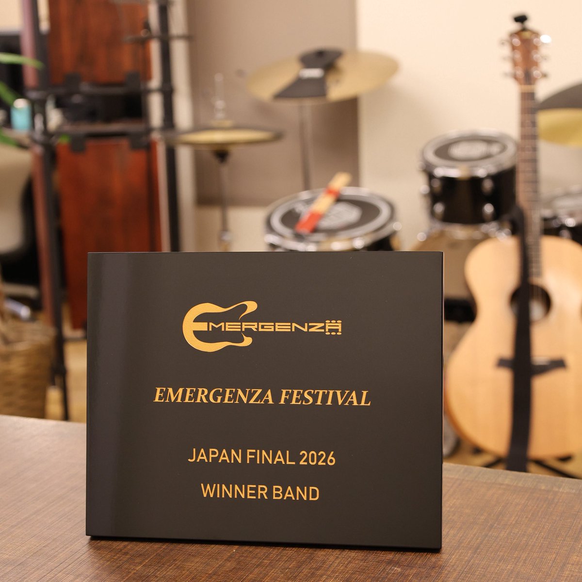 ついに到着🔥】 EMERGENZA JAPAN 2026 FINALの優勝盾が届きました