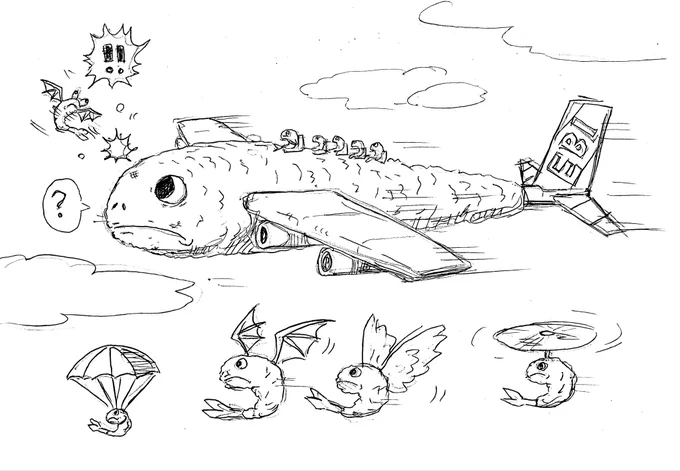 🍤エビフライト✈️ 