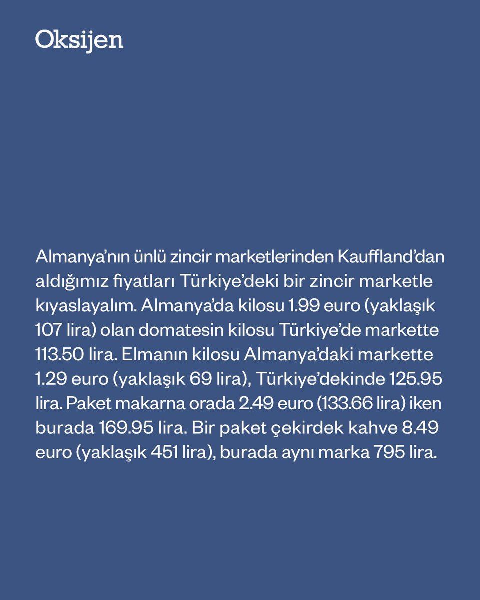 GazeteOksijen's tweet photo. Almanya’daki Türkler tatilde artık Türkiye yerine Yunanistan’a gidiyor
Metin Kaan Kurtuluş

Türkiye’de artan hayat pahalılığı, yurt dışındaki Türklerin gözünü korkutmuş durumda. Almanya’daki Türkler, yüksek fiyatlar ve gördükleri kötü muamele nedeniyle tatil tercihlerini artık Türkiye yerine Avrupa destinasyonlarına çeviriyor.

Metin Kaan Kurtuluş'un (@mkaankurtulus) haberi Oksijen’de.

https://t.co/FWx56AfA7p