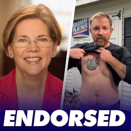 HankishTwitZone's tweet photo. They say politics makes strange bedfellows, and to see an American Indian squaw endorse a Nazi white supremacist is proof positive! https://t.co/4Poy2V9xH8
