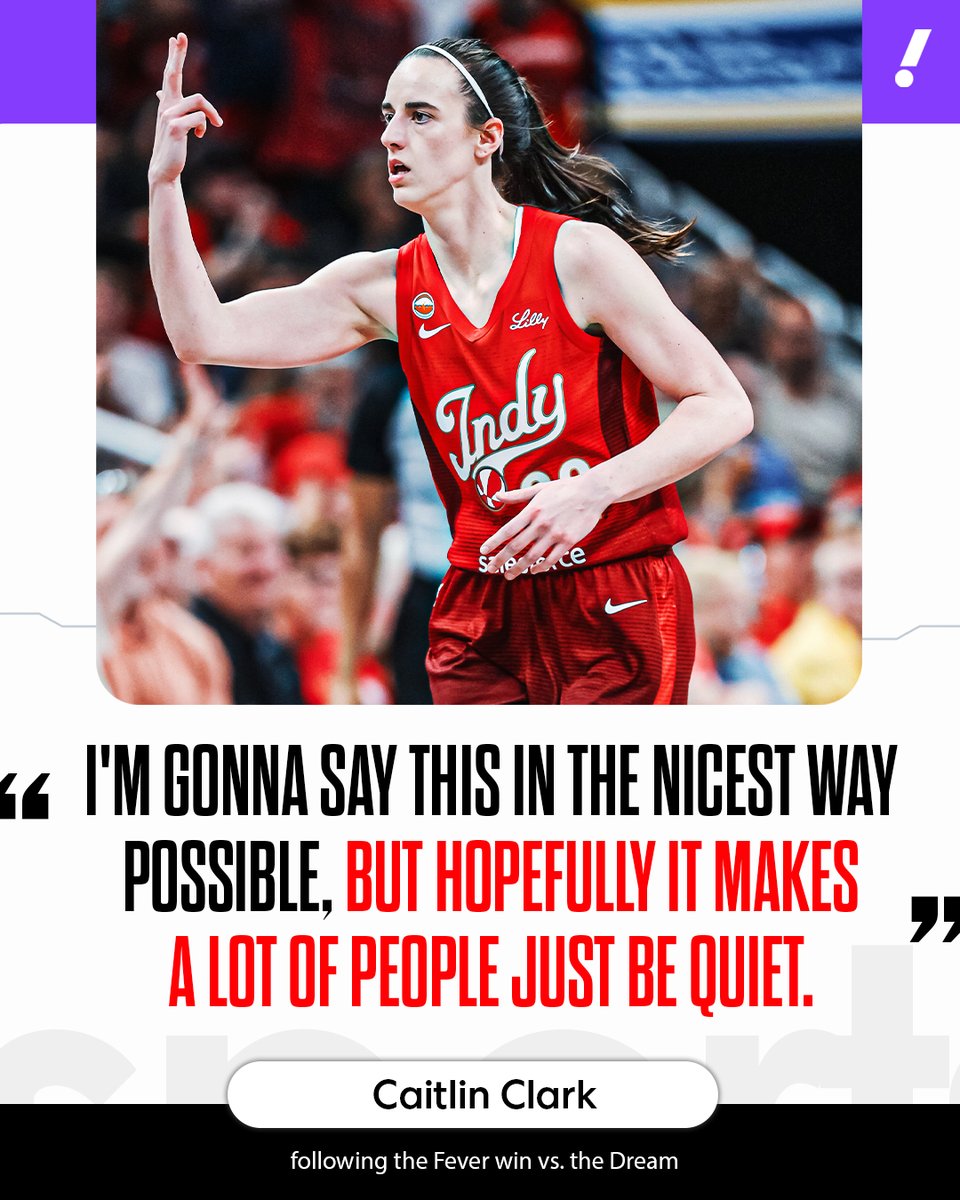 YahooSports's tweet photo. Caitlin Clark looks to quiet the noise after Indiana ends its two-game skid 🗣️ https://t.co/EO8dHiE1xO
