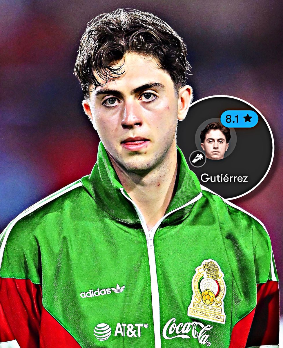 AllFutbolMX's tweet photo. 🚨🤯 Brian Gutierrez had an assist and didn’t miss a single pass in Mexico’s 5-1 win against Serbia in the final game ahead of the World Cup!  

– 100% accurate passes
– 1 assist
– 4 chances created

An unbelievable player who will be in a European top 5 league next season. 🚀 https://t.co/FTyUFlyvPT