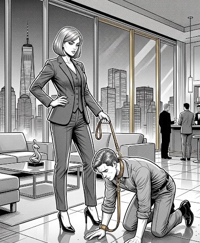 FemdomCuckCaps's tweet photo. Wanna be a corporate dog? 😈😈 https://t.co/4RCglECrRk