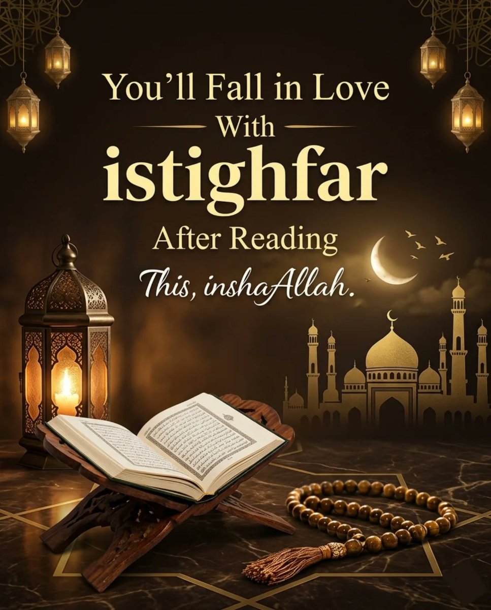 Cool_Ustaz's tweet photo. You'll Fall in love with Istighfar after reading this In'Sha-Allah....❤️📿

—THREAD 🧵 https://t.co/SRc5wisxLL