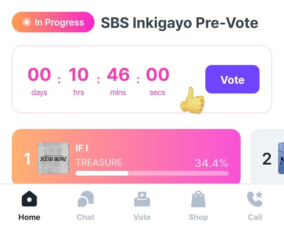 adikjunkyu's tweet photo. please join inkigayo pre vote, end today 😭

vote on LINC app https://t.co/gag52aSLag