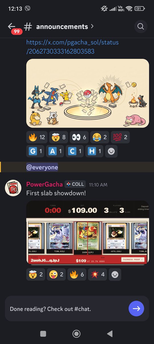 cryptojazper's tweet photo. Whales are re-entering $GACHA following the latest developments from the PowerGacha team.

The launch of Slab Showdown introduces meaningful utility for TCG slabs through an on-chain, provable casino experience with built-in token mechanics.

While many had written this project off, the developers continue to deliver consistent execution. The TCG meta remains active, and PowerGacha is positioning itself as a leading DeFi layer for on-chain NFTs.

Worth watching closely.

$TCG
$CARDS

@blknoiz06 
@spacepixel 
@CookerFlips 
@dippy_eth 
@BtcPuppet 
@GrowWithPassive