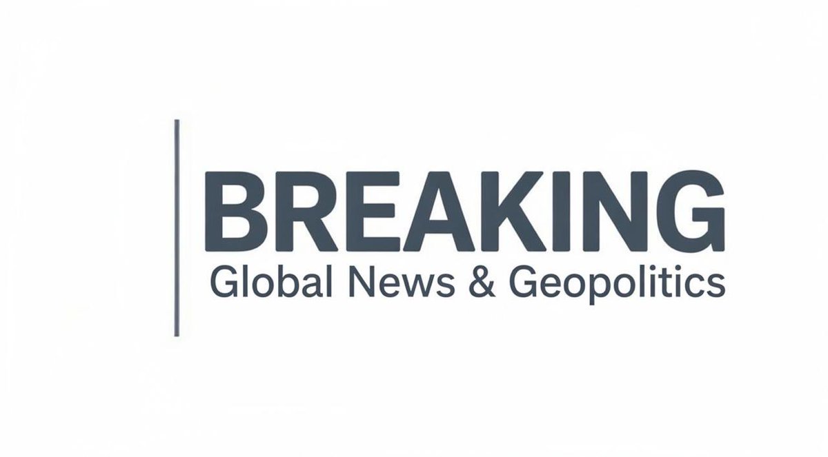 Global News & Geopolitics 🌍 tweet media