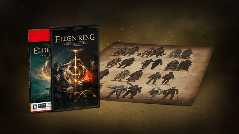 EldenRingAlert's tweet photo. ELDEN RING: Tarnished Edition Includes:

• 4 new armor sets
• 2 new character classes
• 3 Spirit Horse appearance options
• Pre-order gestures: Ring Pose & Miquella's Ring

📦 A limited-edition package will also include: • Character Profile & Map Poster
• Bonus Gesture Code
• Original Exclusive Case

Which addition are you most excited for? 👀

#ELDENRING #FromSoftware